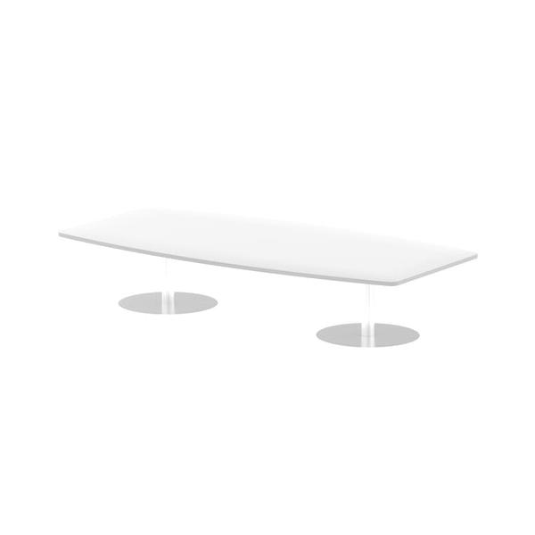 Dynamic Itl0323 Scrivania (dynamic Italia 2400mm Poseur High Gloss Table White Top 475mm High Leg Itl0323 Dd)