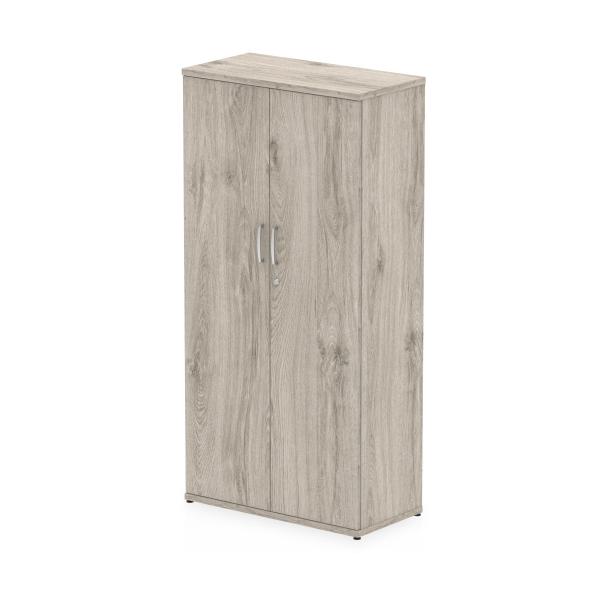 Dynamic I003237 Armadietto Per Ufficio (impulse 1600mm Cupboard Grey Oak I003237 Dd)