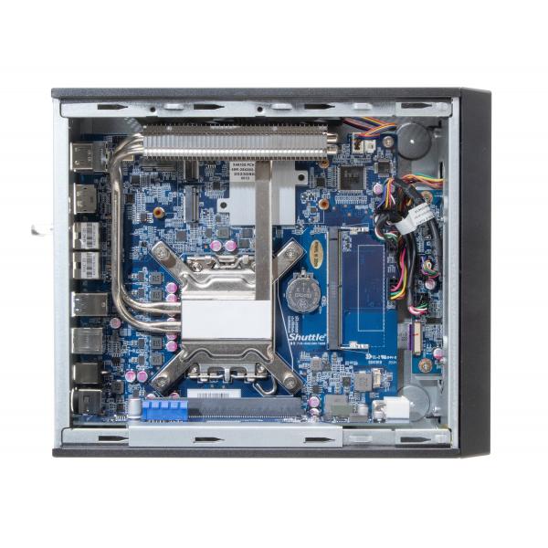 Shuttle Xp? Slim Xh610g2 Barebone Per Pc/stazione Di Lavoro Desktop Nero Intel H610 Lga 1700 (xh610g2 S1700 H610 Black 180w - Gln Hdmi DisplaY-Port) - Image 3
