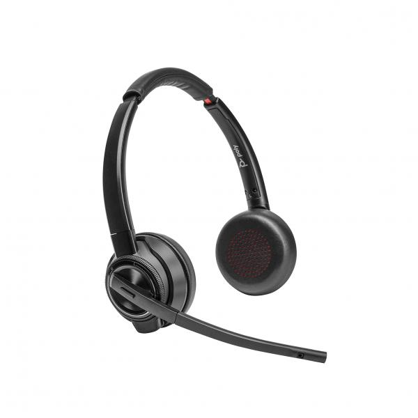 Hp Poly Savi 8420 Office Stereo Microsoft Teams Certified Dect 1880-1900 Mhz HeadseT-Euro
