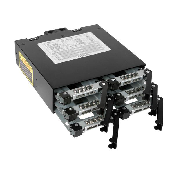 Icydock Backplane 6x2,5" Hdd/ssd Bk § Wechselrahmen - Image 4
