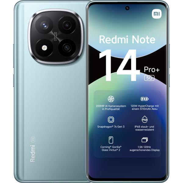 Xiaomi Redmi Note 14 Pro+ 5g 8gb 256gb Blau