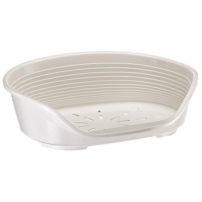 Ferplast Siesta Deluxe Cesto Misura 4 - 61,5*45*21,5 Cm - Bianco