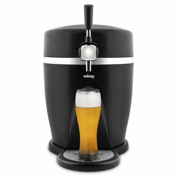 Weasy Pint568 - Erogatore Birra 5l - Temperatura Da 3° A 6°c - 60w - Manico E Vaschetta Raccogligocce Estraibile - Piedini Antiscivolo