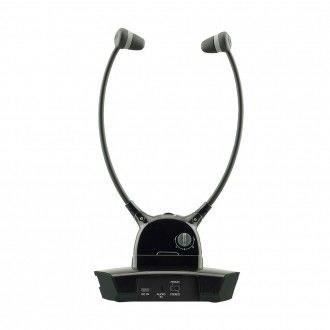 Cuffie Tv/hifi Wireless - Cgv - Dolfin Onyx Duo - Assistente Acustico - Microfono Integrato - Leggero - Image 4