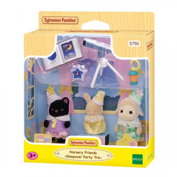 Sylvanian Families 5750 - Il Trio Dei Bimbi Del Pigiama Party