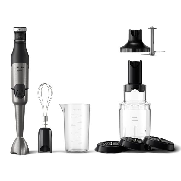Frullatore A Immersione - Philips Serie 5000 - Hr2684/00 - 1200 W - Grigio / Nero