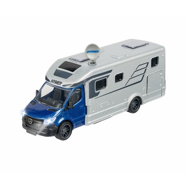 Majorette - Camper Mercedes - 19 Cm - Porte Apribili - Suono E Luce