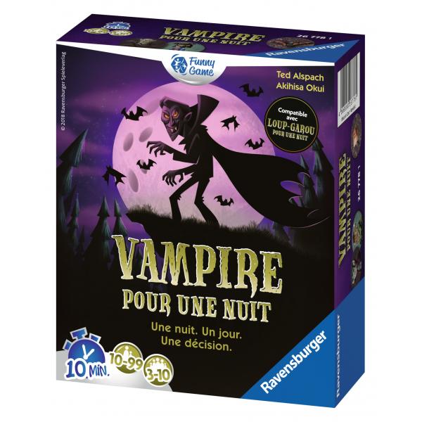 Gioco Di Ruolo - Ravensburger - Vampiro Per Una Notte - 10 Anni - 30 Min - Nero