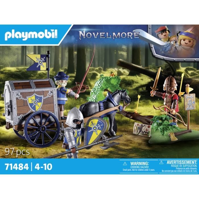 Playmobil 71484 Novelmore - Convoglio Novelmore Con Bandito - Image 5