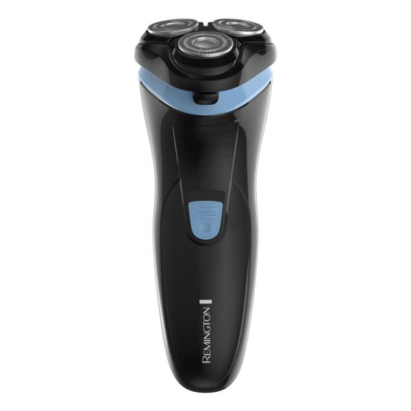 Rasoio Rotante A Batteria - Remington - R1000 - 3 Lame Dual Track - Rifinitore Retrattile - Durata Batteria 30 Min - Led