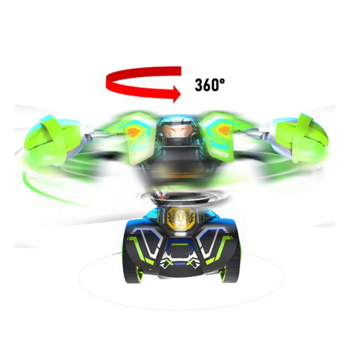 Robot Da Combattimento - Silverlit - Kombat Tornado - Capacità Di Distruzione - Attacco A 360° - Set Di 2 Robot - Image 5