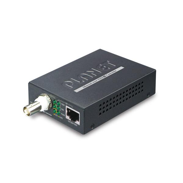 Planet VC-232g Convertitore Multimediale Di Rete 300 Mbit/s Nero (1-Port 10/100/1000t Ethernet - Over Coaxial Converter[downstr - Eam:200mbps,upstrea