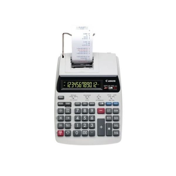 Canon Mp120-MG-Es Ii Calcolatrice Desktop Calcolatrice Con Stampa Bianco (canon Mp120-Mg - PrintE-Regnemaskine)