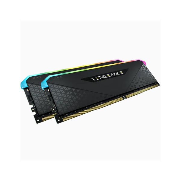 Corsair Ram Vengeance Rgb Rs 16gb 2x8gb Ddr4 3200 Pc4-25600 C16 1.35v Desktop Memory