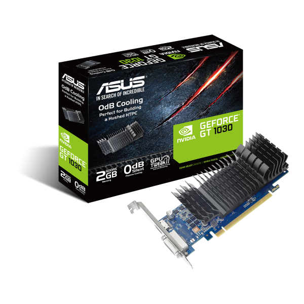 Asus Vga Geforce Gt 1030, Gt1030-SL-2G-Brk, 2gb Gdrr5, Dvi/hdmi, 90yv0at0-M0na00 - Image 3