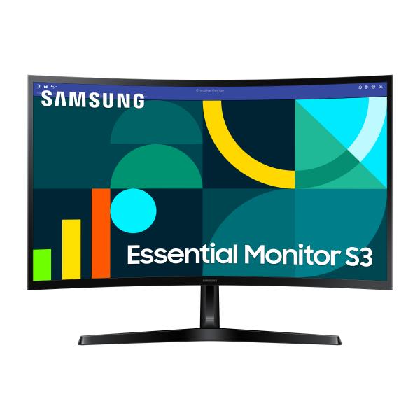 Monitor Pc - Samsung - S27d366gau - 27 Fhd 1800r - Pannello Va - 100hz - 4ms - 1 Hdmi - Inclinabile - Nero