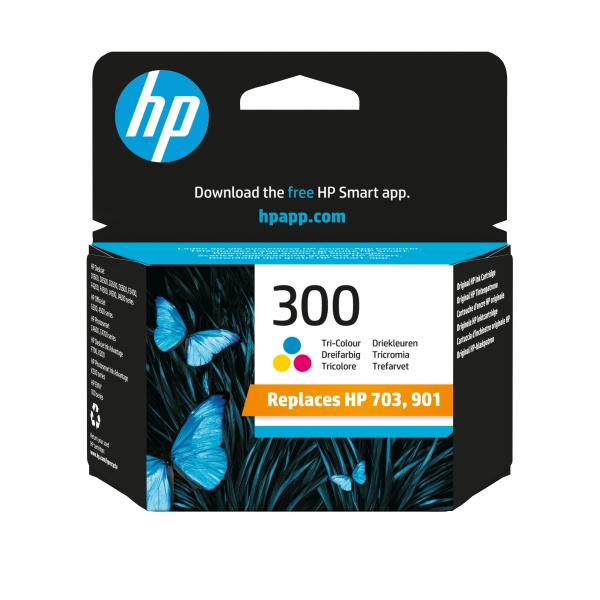 Hp Cartuccia 300 -Colori