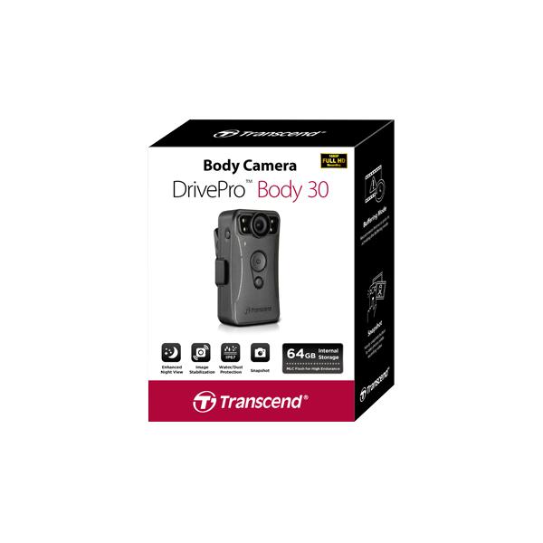 Transcend Drivepro Body 30 Fotocamera Per Sport D'azione Full Hd WI-Fi 130 G (drivepro Body 30 Action - Sports Camera Full Hd WI-Fi - 130 G - Warrant - Image 4