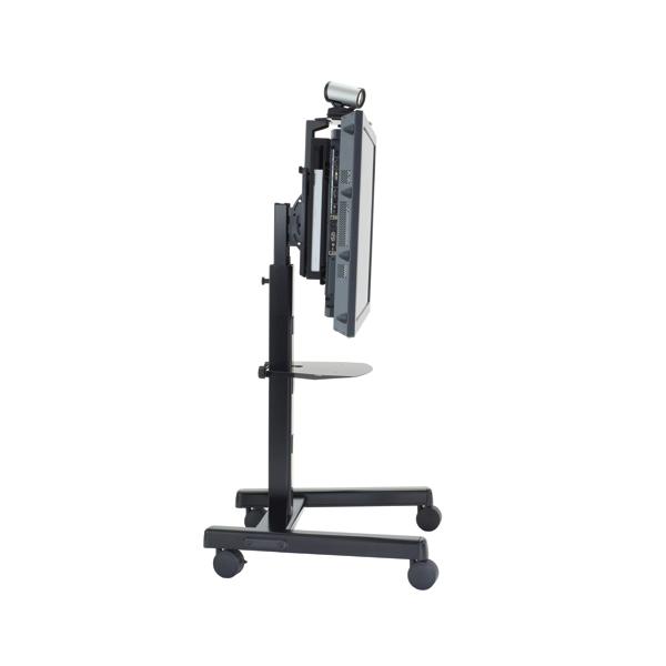 Chief Pfcub Supporto Tv A Parete 2,08 M [82] Nero (chiefpfcub - Flat Panel Single Trolley Height Adjustable 42 - 86 Max Weight 90.7kg - Black)