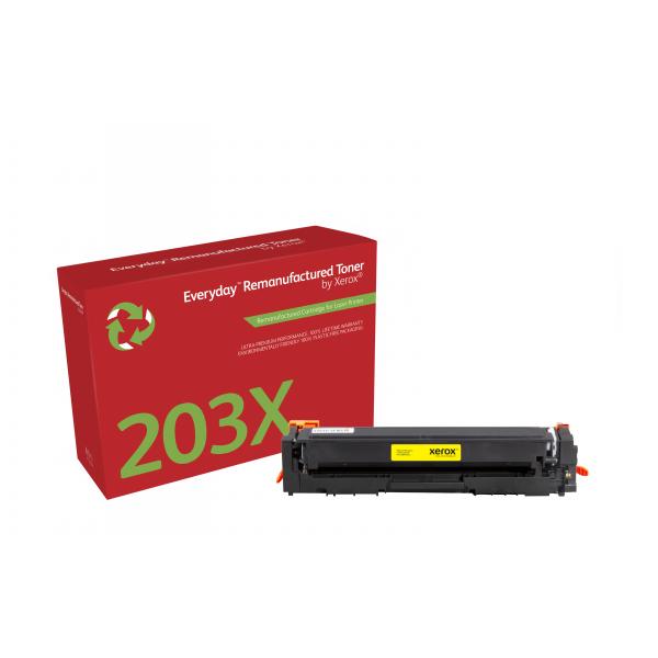 Toner Rigenerato Everyday™ Di Xerox Giallo Compatibile Con Hp 203x [cf542x], Alta Capacità (xerox - Gul - Tonerpatron [alternativ)
