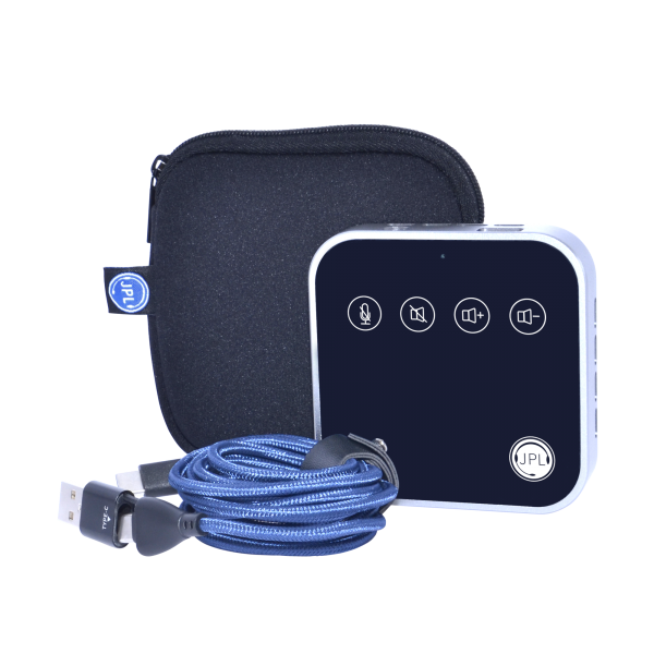 Jpl Convey Vivavoce Telefono Cellulare/pc Usb 2.0 Blu, Argento (jpl Convey Usb Speakerphone Inc Case) - Image 4