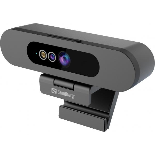 Sandberg FacE-Id Webcam 2 (facE-Id Webcam 2 - FacE-Id Webcam 2, 1080p - Warranty: 60m)