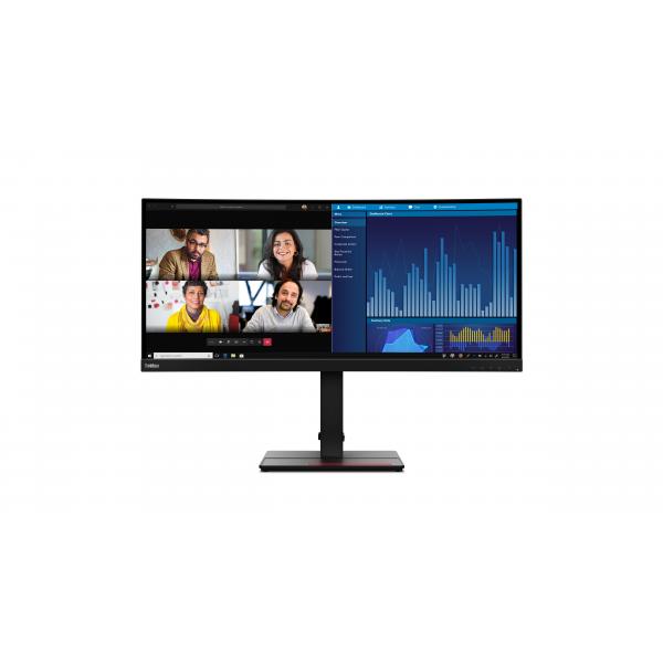 Lenovo Thinkvision P34W-20 Led Display 86,7 Cm [34.1] 3440 X 1440 Pixel Wide Quad Hd Nero (thinkvision P34W-20 - 34 Uwqhd Monitor - UsB-C. Warranty: