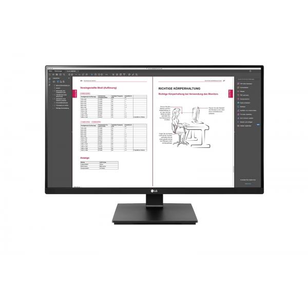 Lg 27bn65qP-B Monitor Pc 68,6 Cm [27] 2560 X 1440 Pixel Quad Hd Nero (lg 27bn65qP-B - Monitor A Led - 27 - 2560 X 1440 Qhd @ 75 Hz - Ips - 350 Cd/m?