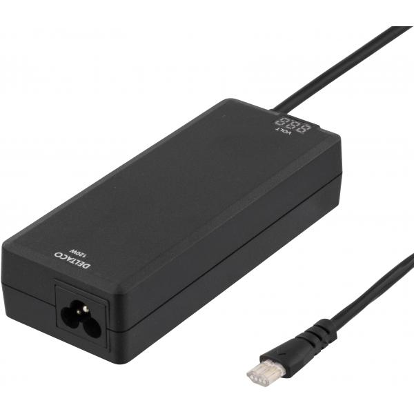 Deltaco SmP-120wd Adattatore E Invertitore Interno 120 W Nero (deltaco SmP-120wd - Strmforsyningsadap)