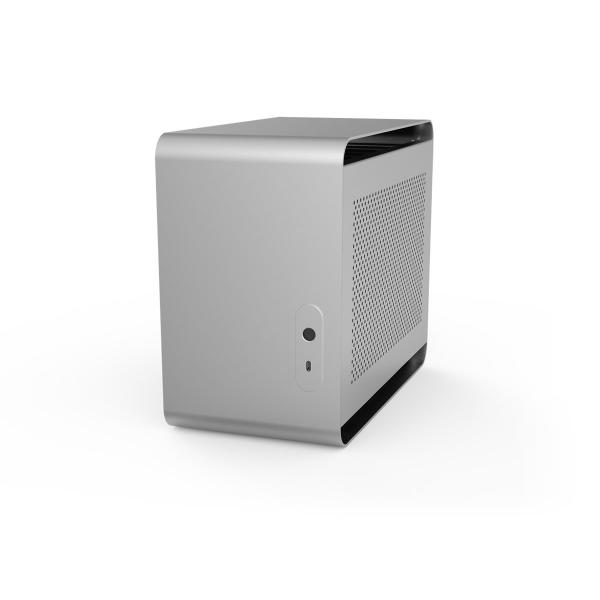Streacom Da2 MinI-ItX-Gehäuse - Silber
