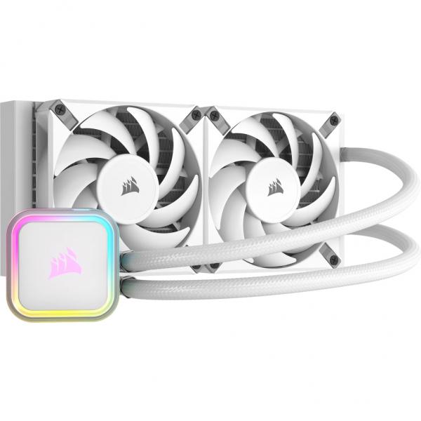 Corsair Icue H100i Rgb Elite - ProzessoR-Flüssigkeitskühlsystem - Kühlergröße: 240 Mm - (für: Lga115