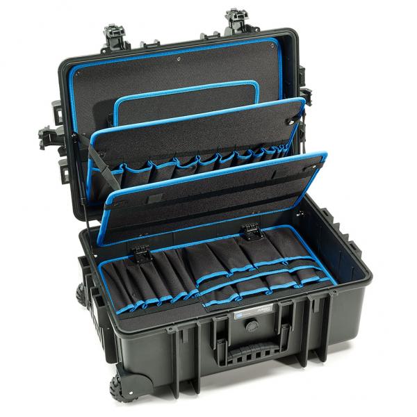 B&w Tool Case Jumbo 6700 117.19 P-G Black With Gas Struts - Image 4