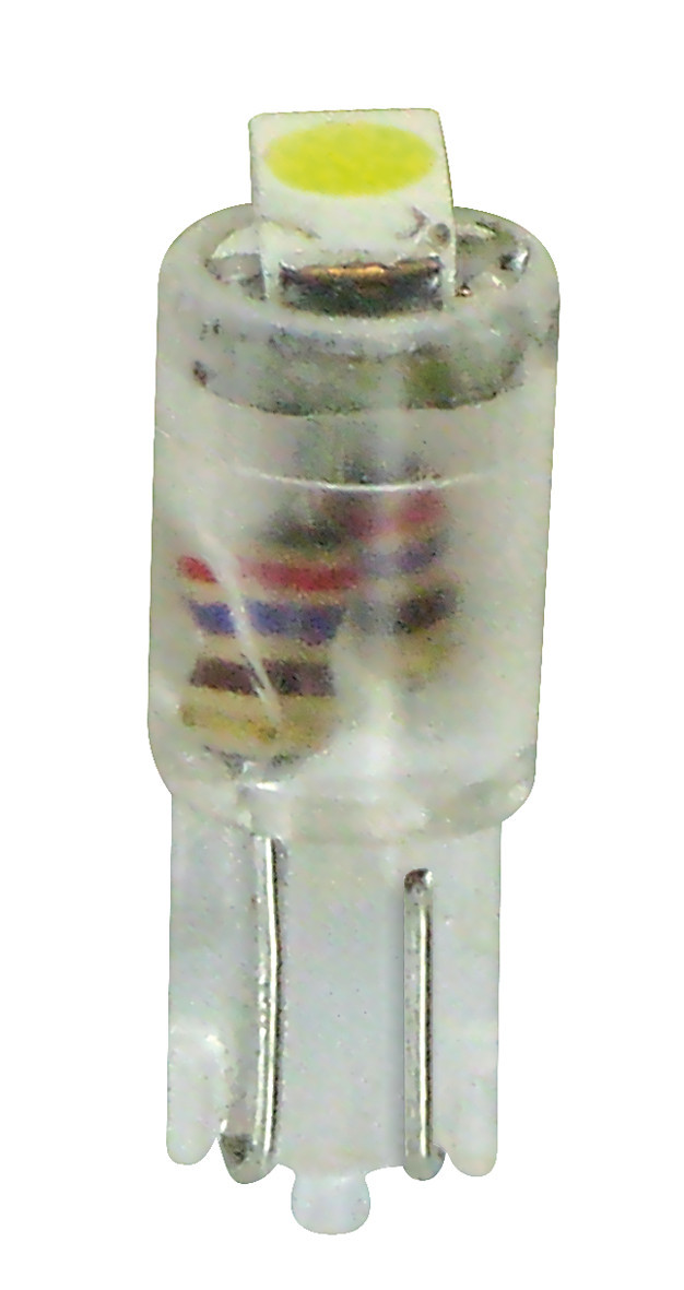 12v HypeR-Led 2 - 1 Smd X 2 Chips - (t5) - W2x4,6d - 2 Pz  - Scatola - Bianco