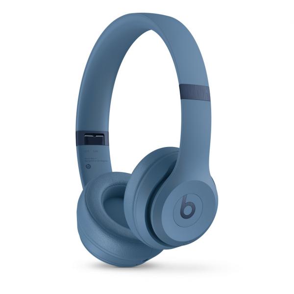 Apple Beats Solo 4 Wireless Headphones, Rock Blue