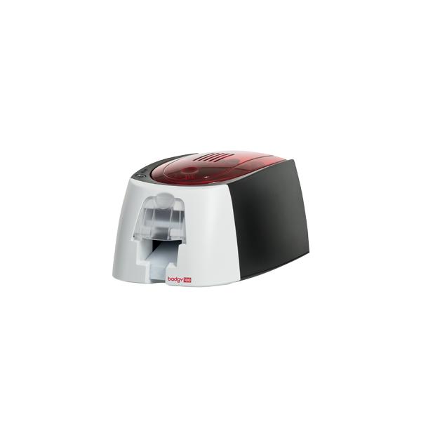 Evolis Badgy 100 - Plastikkartendrucker - Farbe - Thermosublimation/thermische Übertragung - CR-80 C