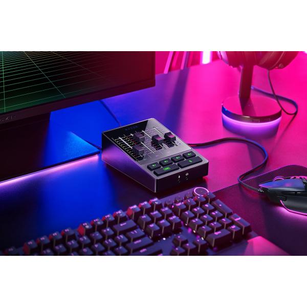Razer Audio Mixer, UniversaL-AnaloG-Mixer Für Streaming, 4 Kanal, XlR-Eingang Mit Vorverstärker - Image 3
