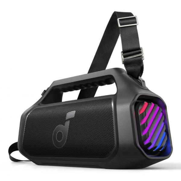 Anker Soundcore Boom 2 Plus - 140 W Kabelloser Lautsprecher, Schwarz