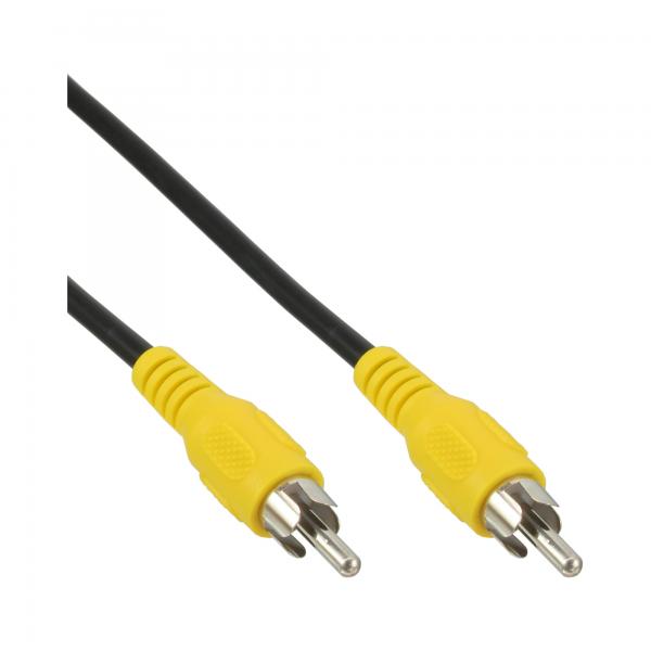 Cavo Rca Inline - Video - 1x Spina/spina Rca - Colore Spina Giallo - 2 M