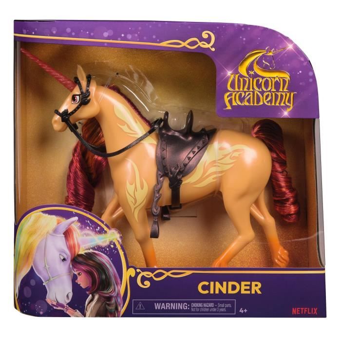 Unicorn Academy - Figurina Da 28 Cm - Galcier O Cinder - Modello Casuale - Dai 4 Anni In Su - Unicorn School