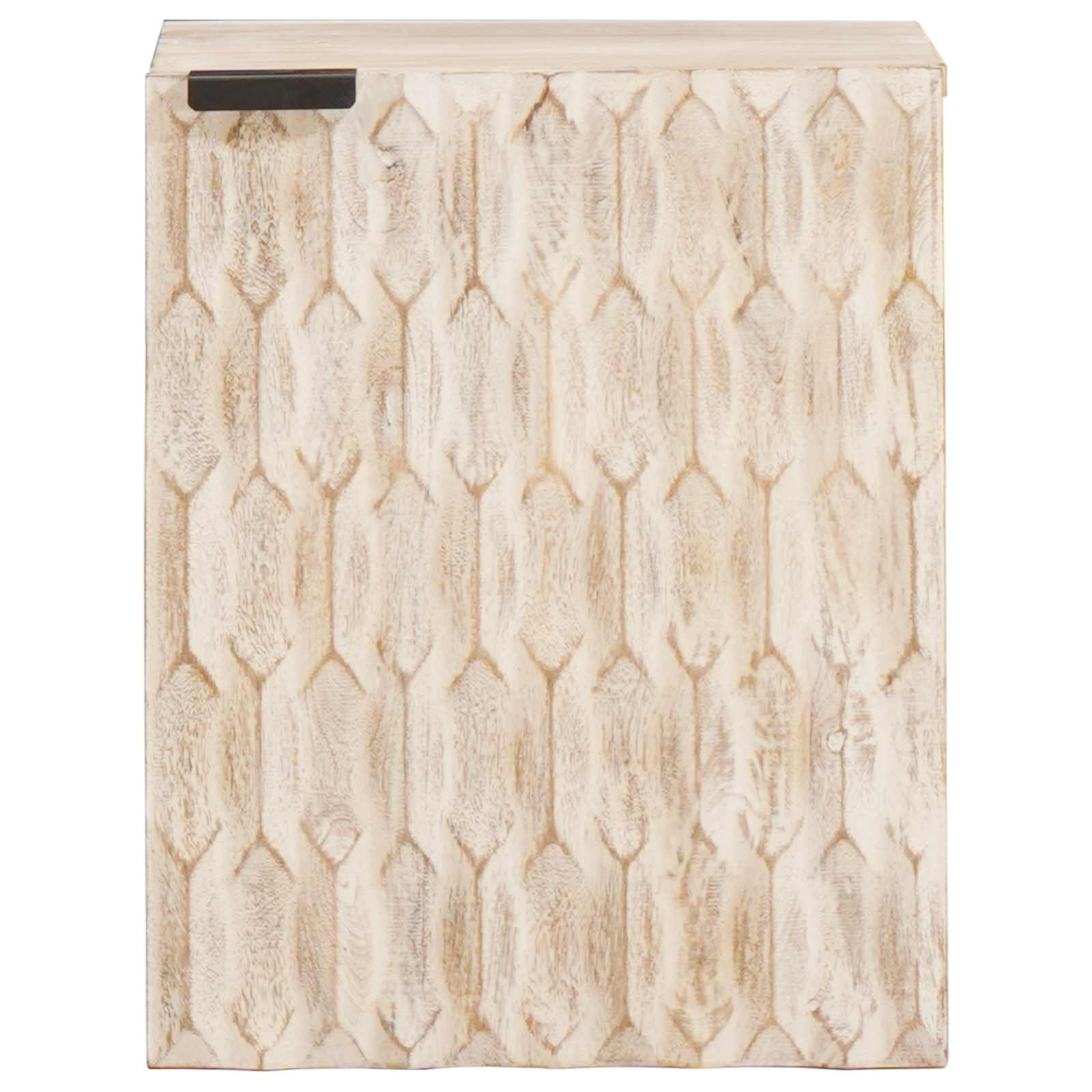 Mobile Appeso Da Bagno Con Lo Scaffale Bianco 38 X 33 X 48 cm - Image 3