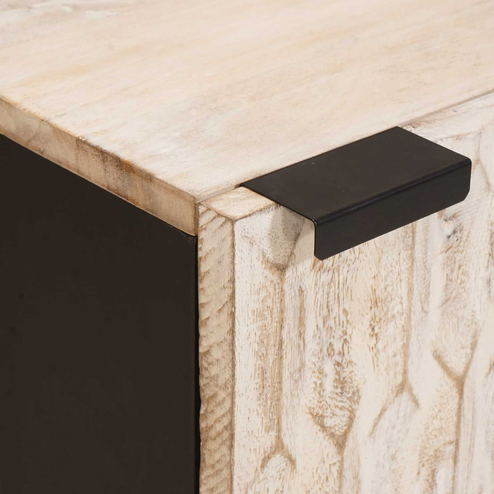 Mobile Appeso Da Bagno Con Lo Scaffale Bianco 38 X 33 X 48 cm - Image 6