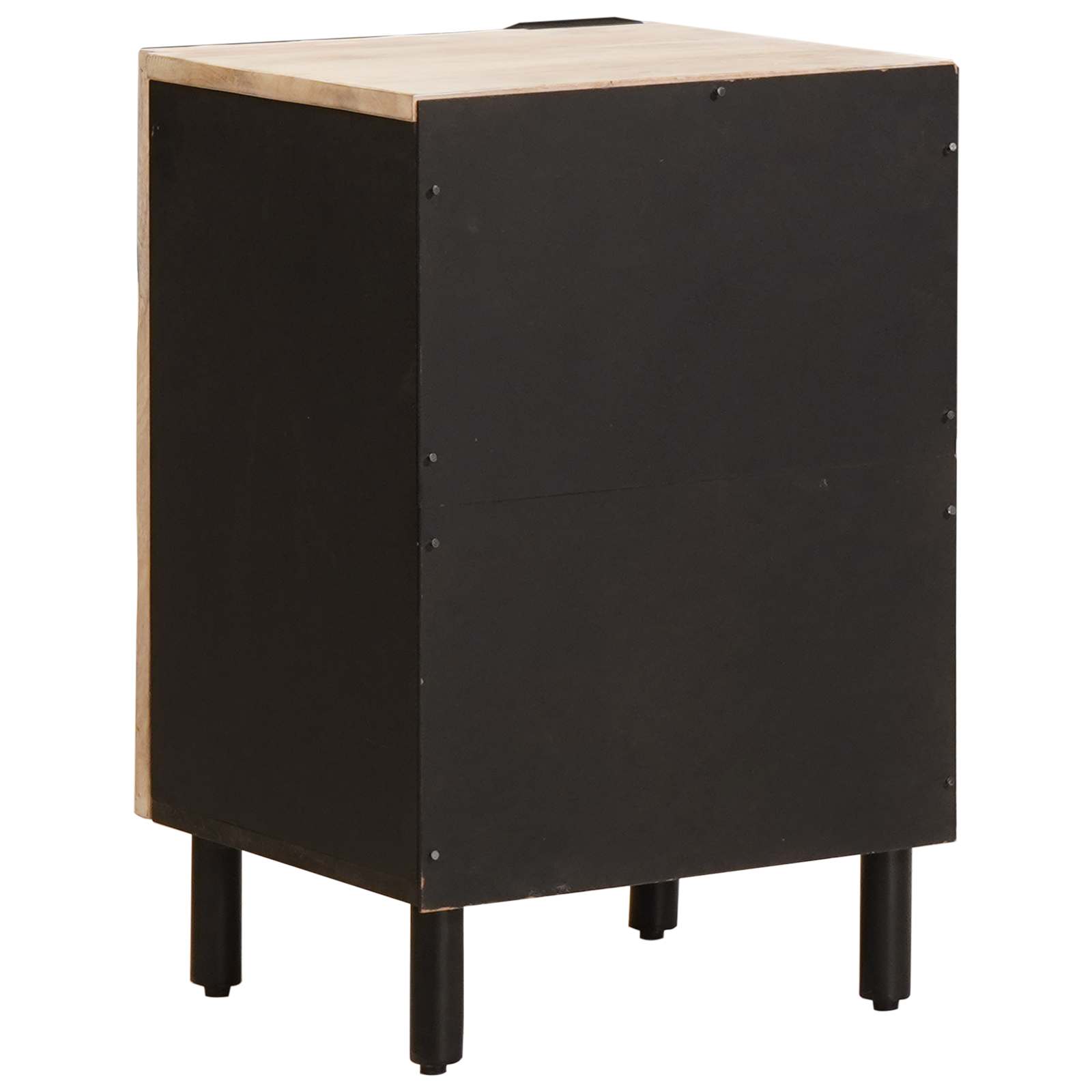 Mobile Da Bagno Bianco 38 X 33 X 58 Cm Legno Di Mango Massello - Image 5