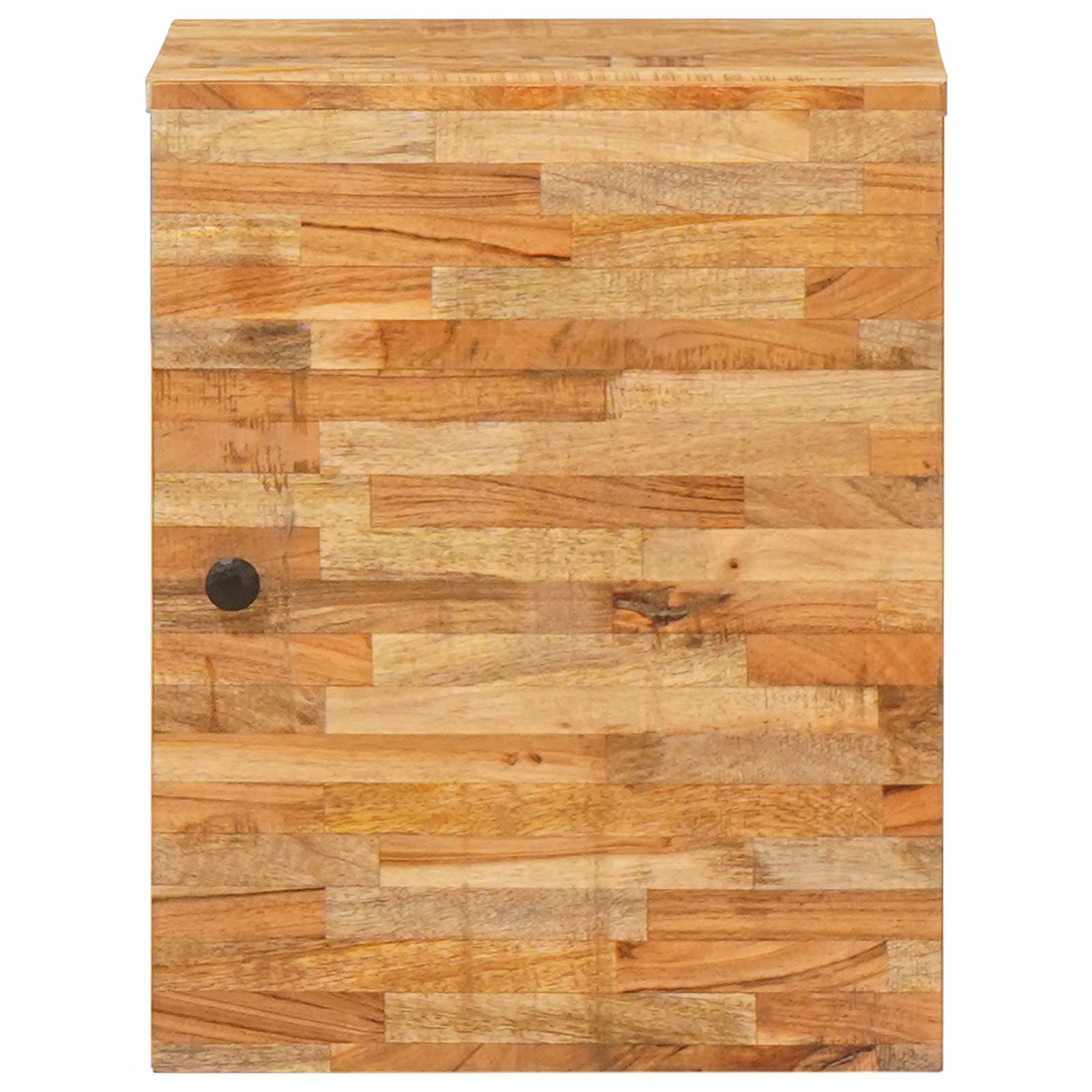 Mobile Appeso Da Bagno Con Porta Naturale 38 X 33,5 X 48 cm - Image 3