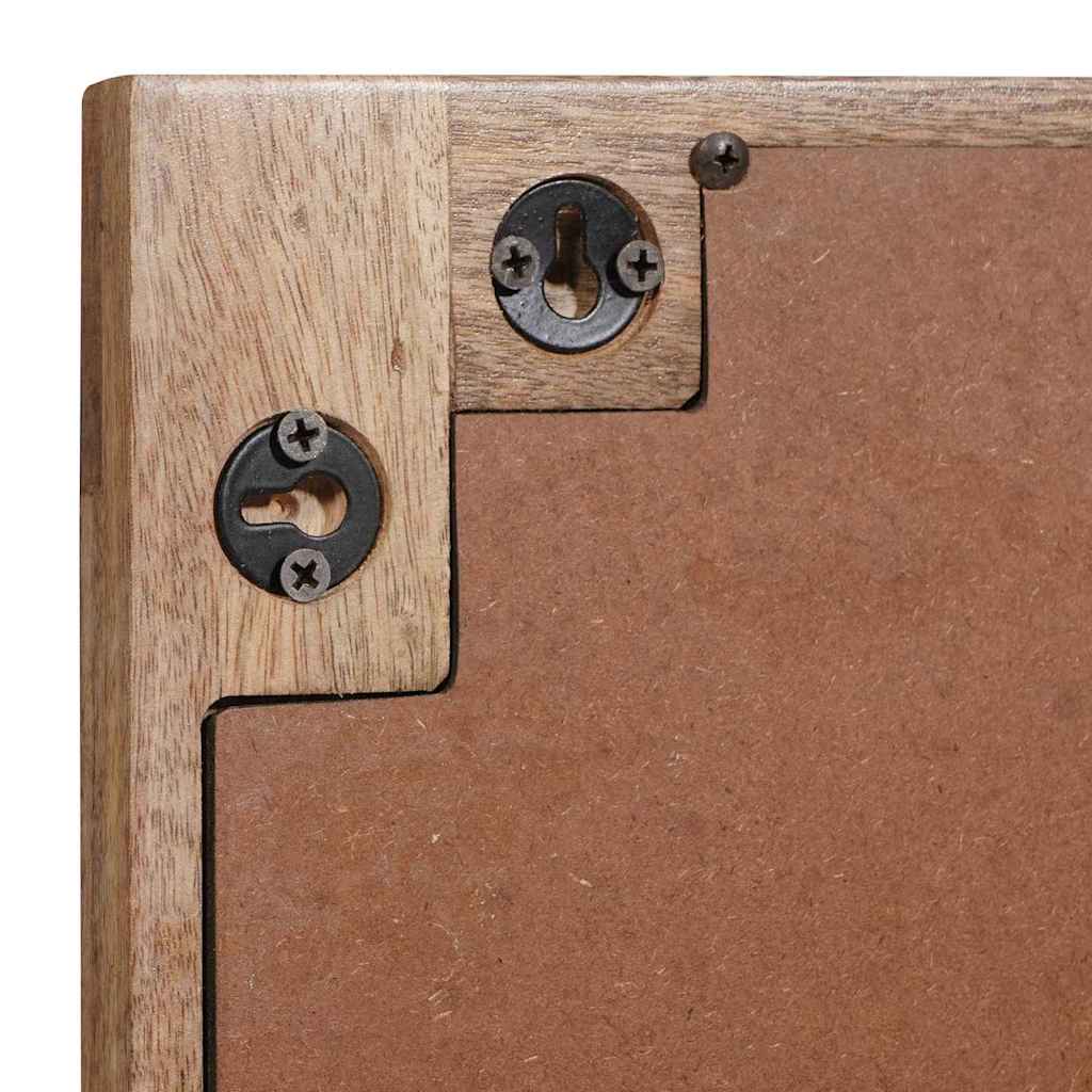 Specchio Da Bagno Con Specchio Marrone 50 X 70 X 3 cm - Image 5