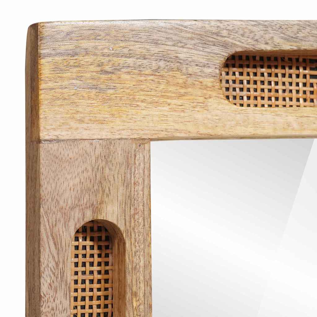 Specchio Da Bagno Con Specchio Marrone 50 X 70 X 3 cm - Image 4