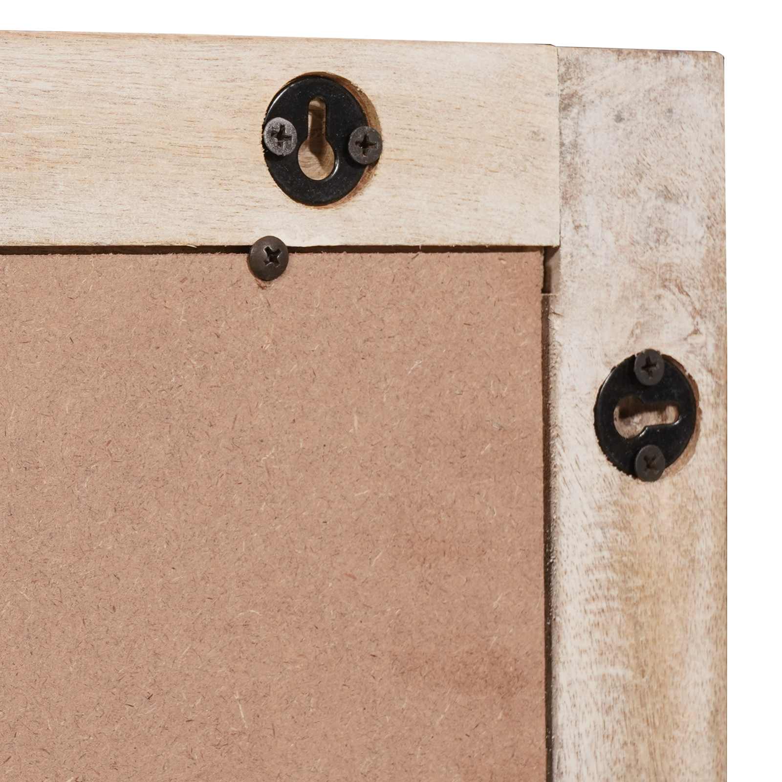 Specchio Da Bagno Finitura Bianco Lavato 50 X 70 X 3 cm - Image 5