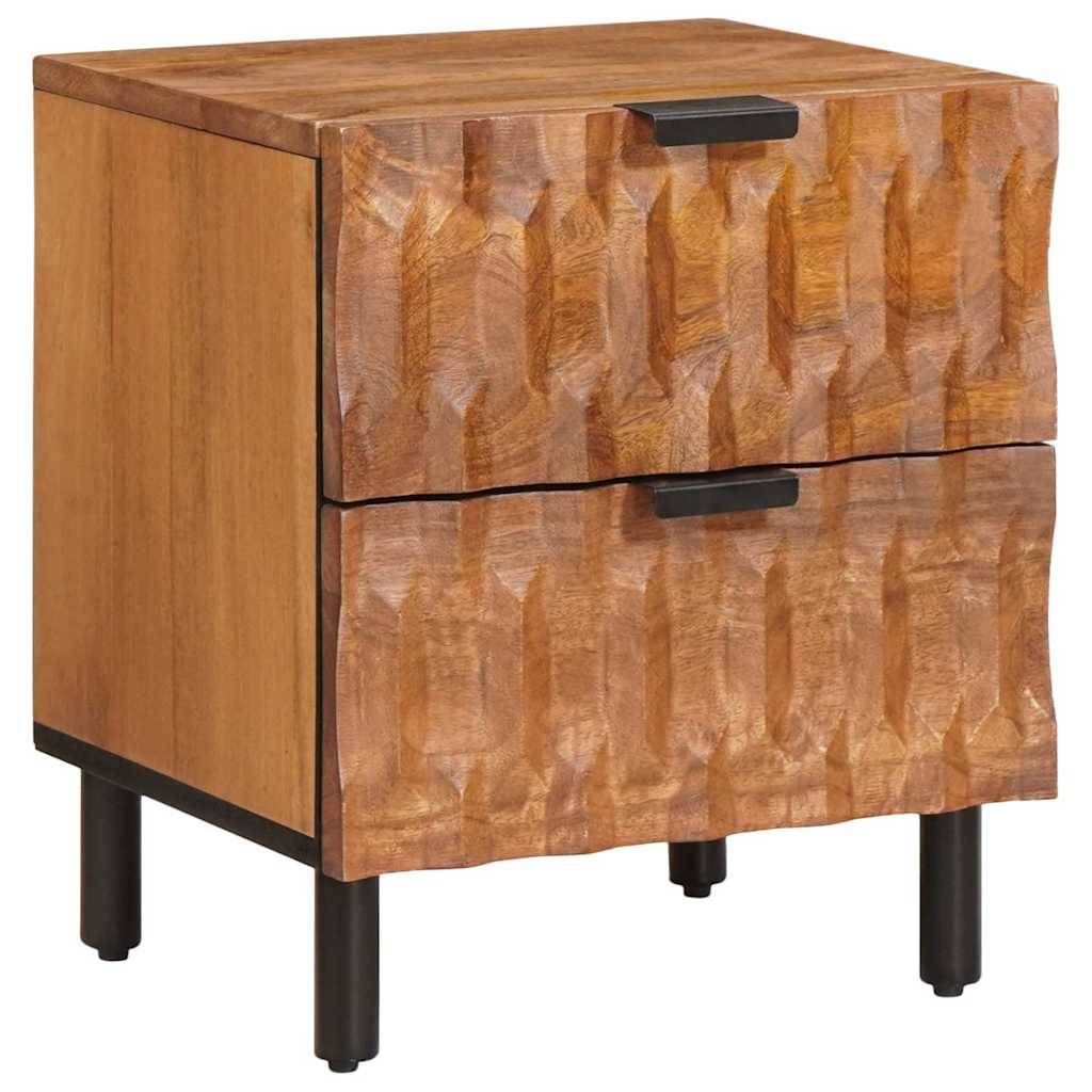 Armadio Da Notte Con Cassetto Marrone 40 X 33,5 X 46 cm