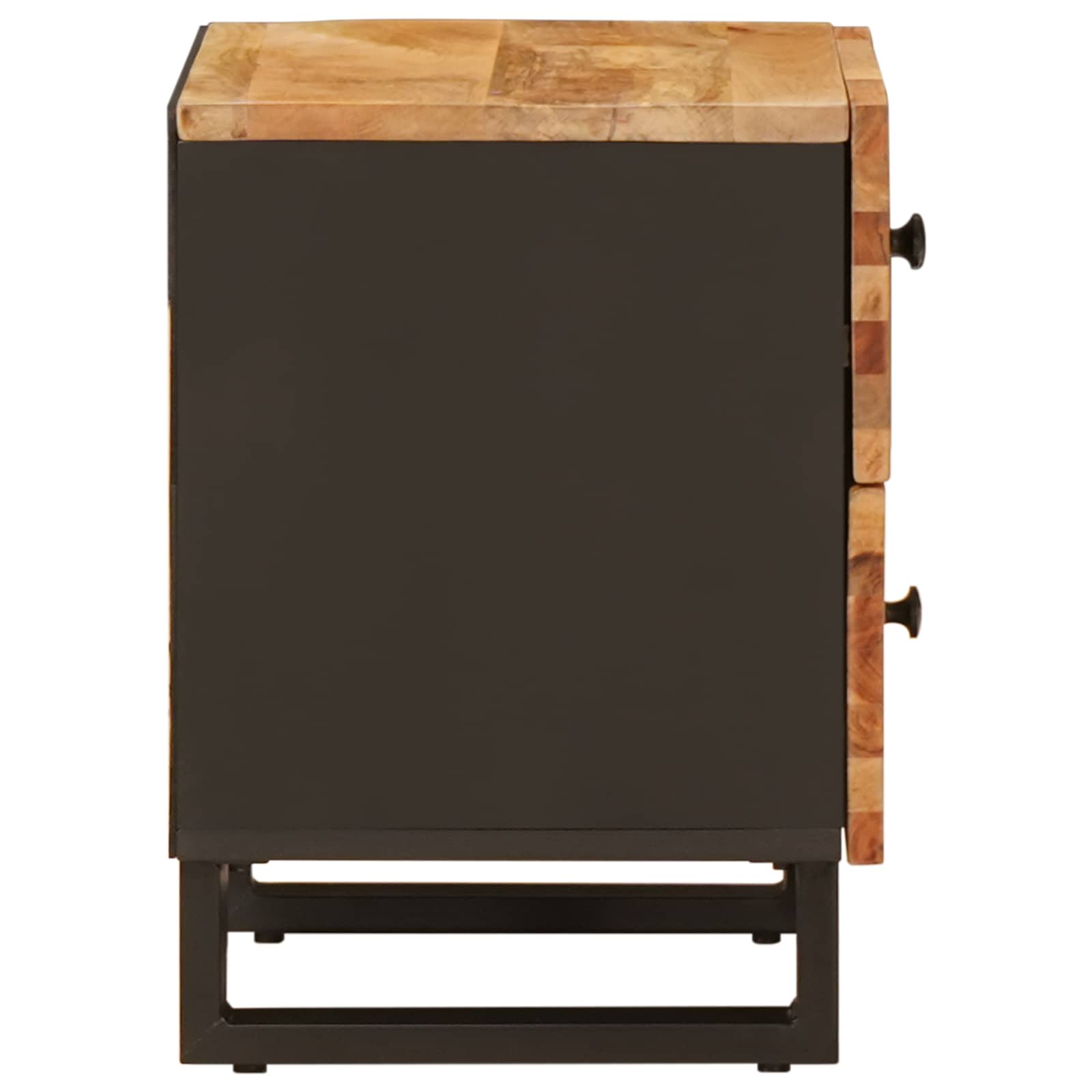 Armadio Da Notte Con Cassetto 2 Pcs Marrone 40 X 33,5 X 46 cm - Image 5