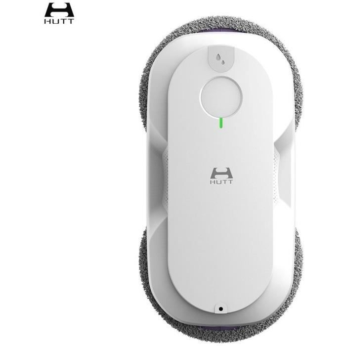 Robot Limpiacristales Hutt Ddc56 - Robot Limpiacristales Con Doble Pulverizador De Agua - Sistema De Protección